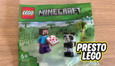 Immagine dell'articolo Lego minecraft Steve and Baby Panda polybag 30672