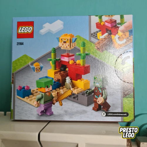Immagine 2 dell'articolo Lego minecraft 21164 Colar reef